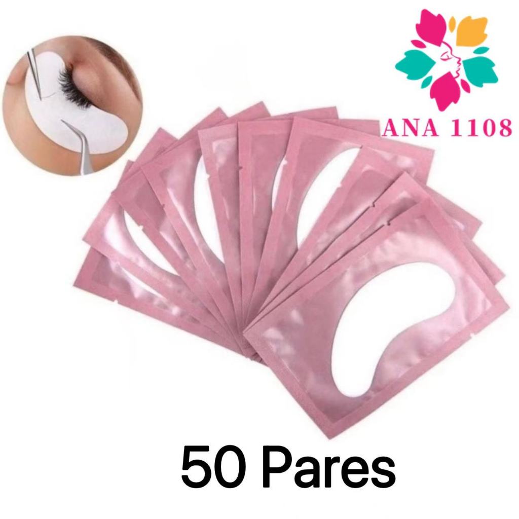 ANA1108 Kit Descartáveis Extensão de ormato de cílios com Aplicador Escovinha Microbrush Pad e Coração Anéis e Gel Pad · foto 2