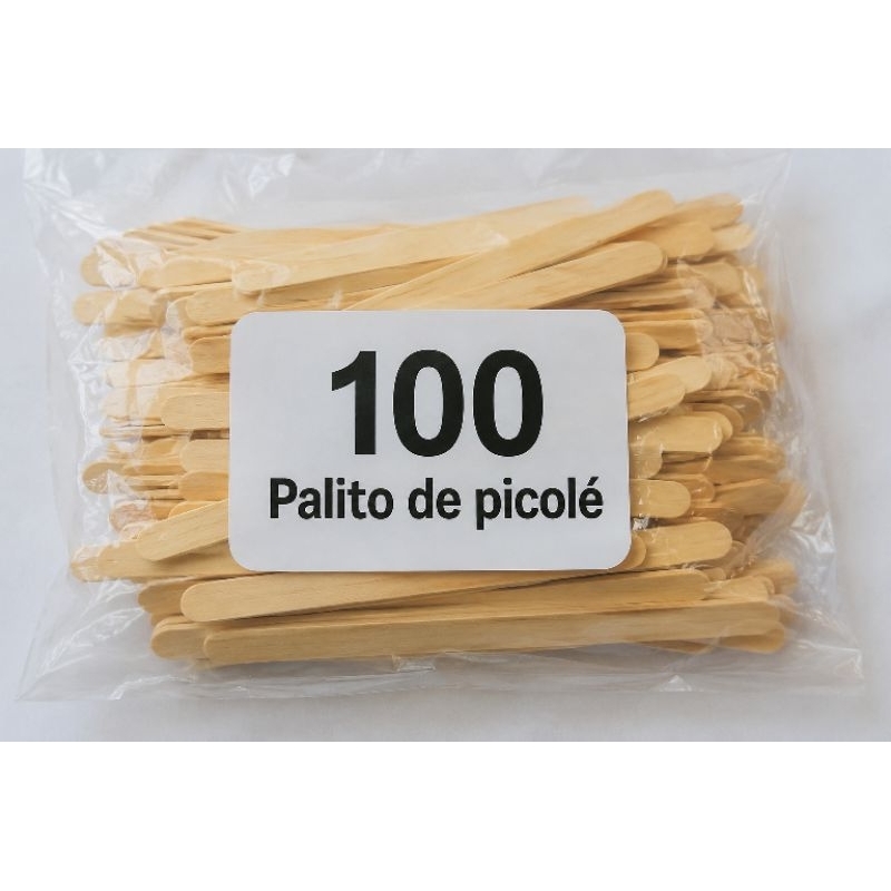100 Palito picolé / sorvete / depilação/ artesanato escola