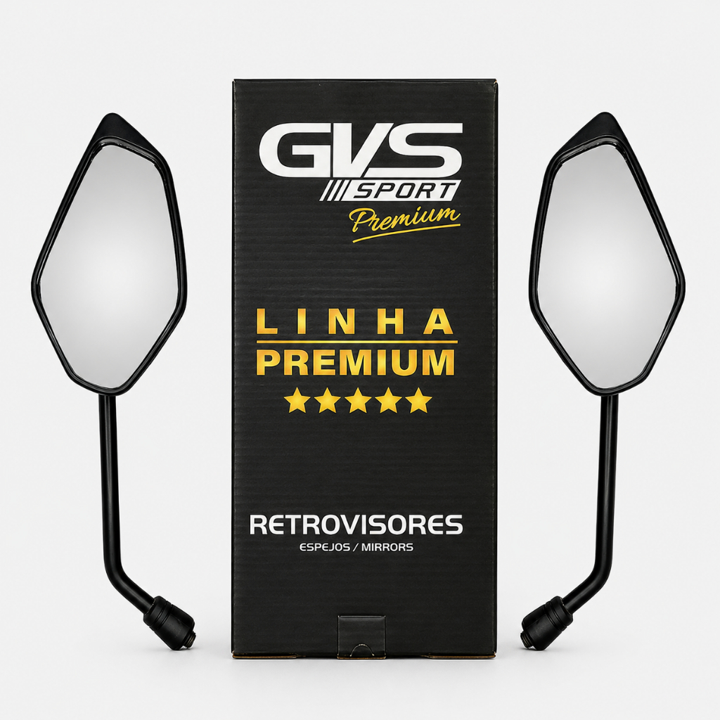 Retrovisor Fazer 250 Factor 150 Yamaha Gvs Original Convexa