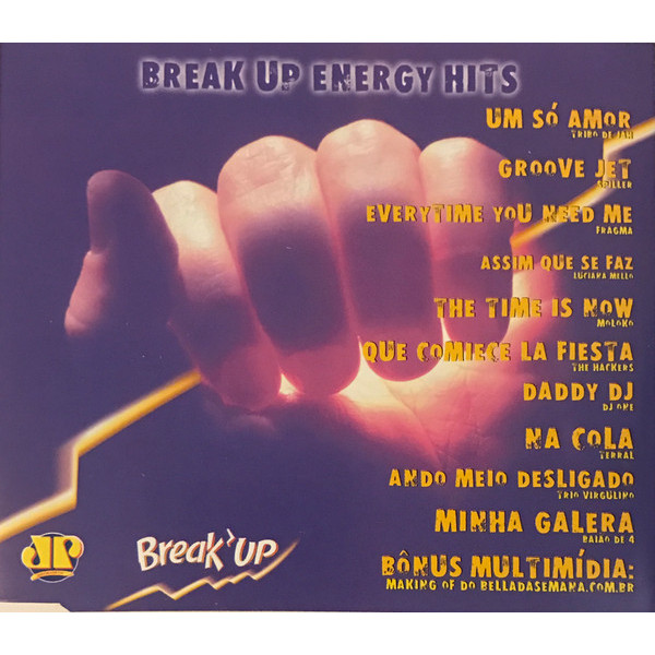 CD PROMO-BREAK UP ENERGY HITS-JOVEM PAN