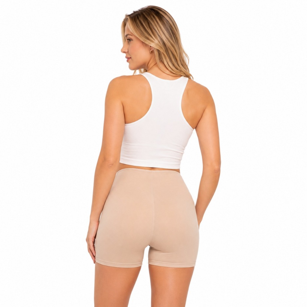 Kit 3 Short Anágua Feminino Segunda Pele Longo Debaixo de Saia