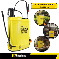 Pulverizador Manual a Bateria 20 Litros PL-20B1 - Lynus