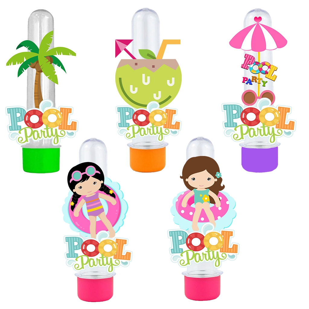 30 Tubetes Pool Party