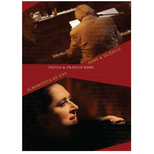 Dvd Olivia E Francis Hime Almamúsica Ao Vivo Sons E Silencio (LACRADO DE FABRICA)