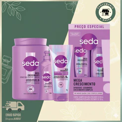 Kits Seda Lançamento Mega Crescimento Completo - Crescimento Saudável