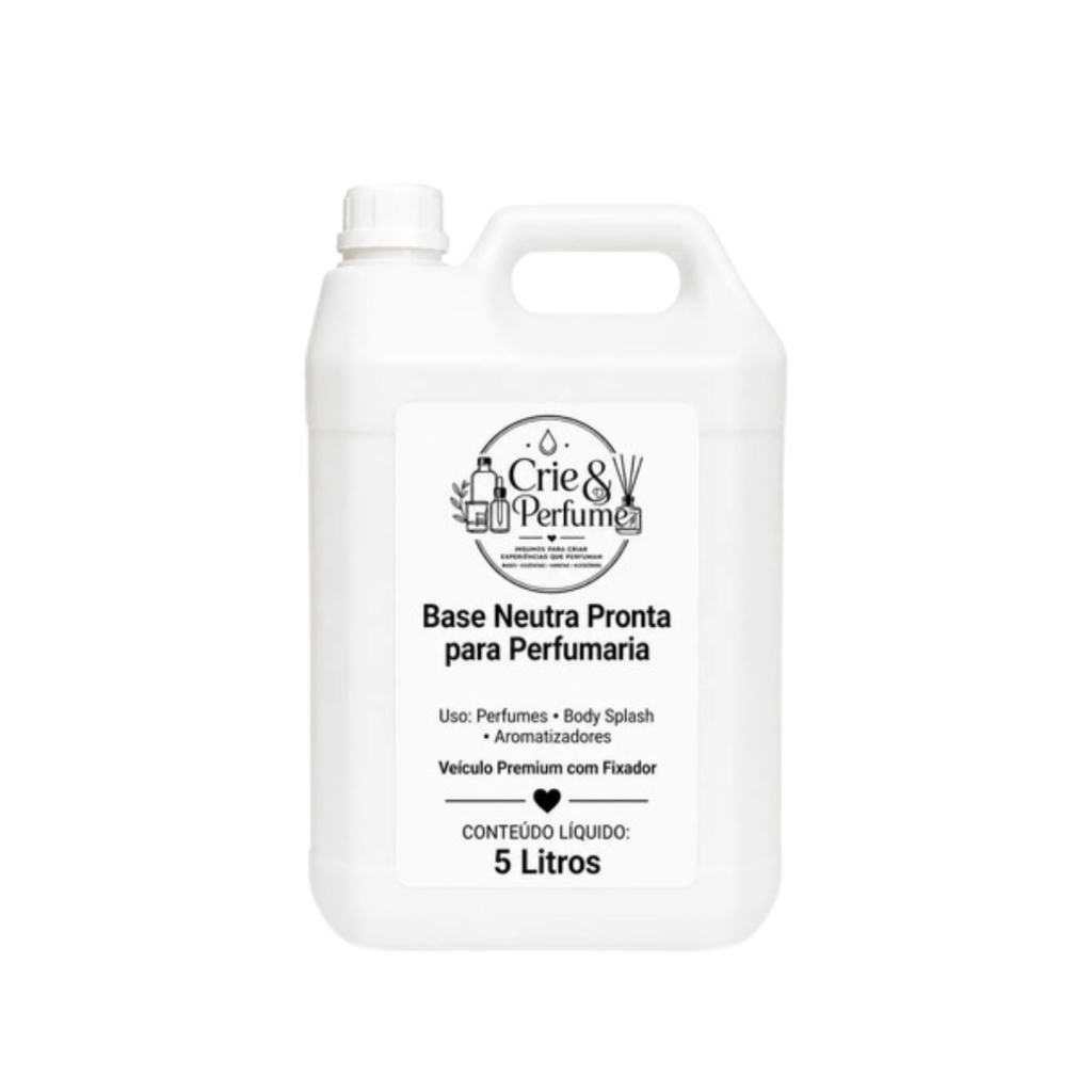 Crie & Perfume Base Neutra para Perfumaria 5 Litros