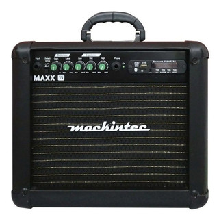 Amplificador Guitarra Mackintec Preto Maxx 15  Com bluetooth 15w