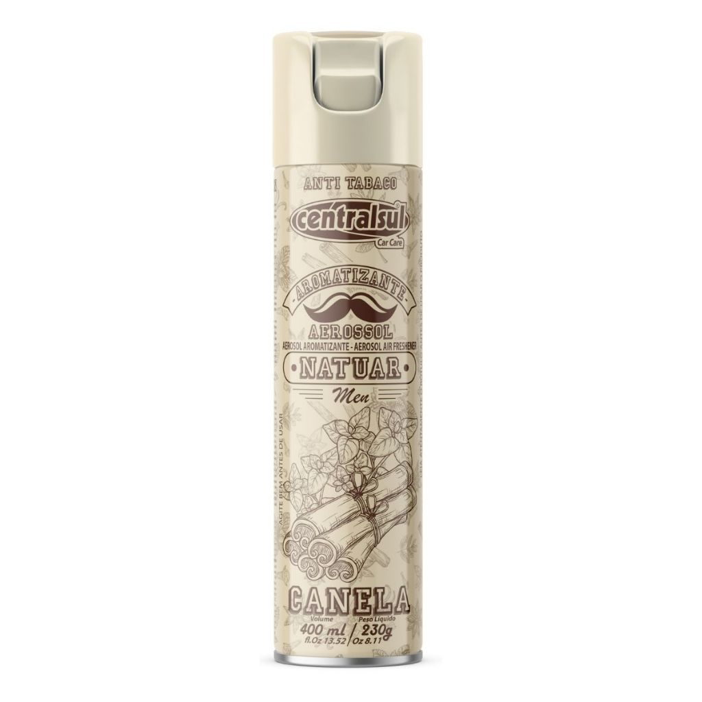 NEUTRALIZADOR DE ODORES ANTI TABACO SPRAY AEROSSOL CENTRALSUL 400 ML