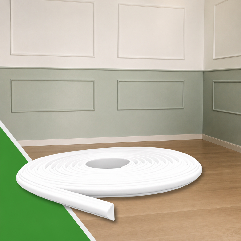 Boiserie 2,3x1,2cm Eva Flexível Autocolante RM61 2,5 Metros | Envio FULL
