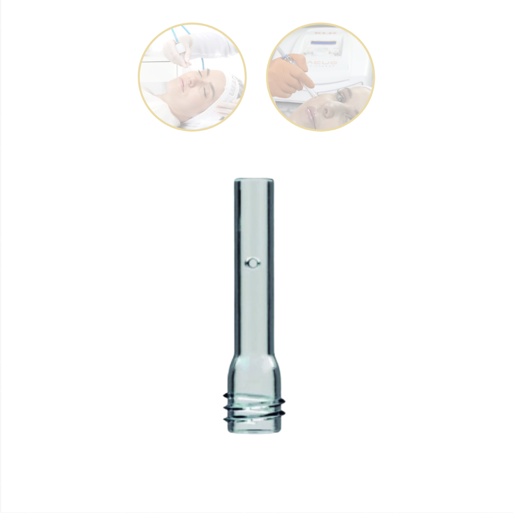 Ventosa De Vidro Facial Luneta De 12mm Para Vácuo Endermo