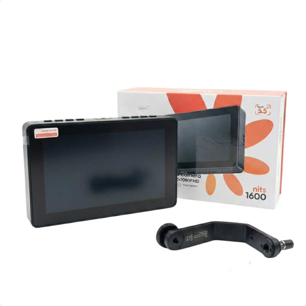 Monitor Externo Para Câmera 5.5 Pol IPS Full HD 1600 Nits Touch Screen Celark DS