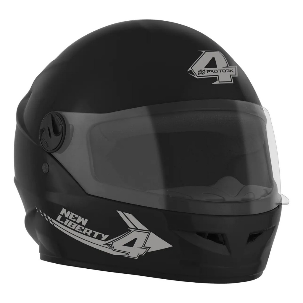 Capacete De Moto Pro Tork New Liberty 4 Cores Com Design Fechado