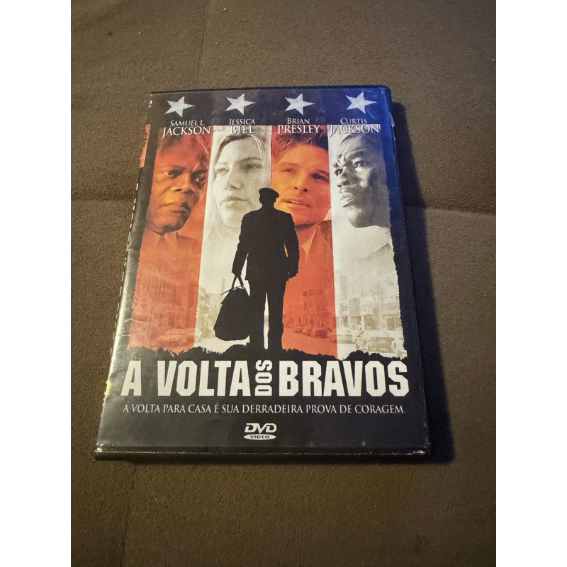 Dvd A Volta Dos Bravos, Com Samuel L. Jackson E Jessica Biel