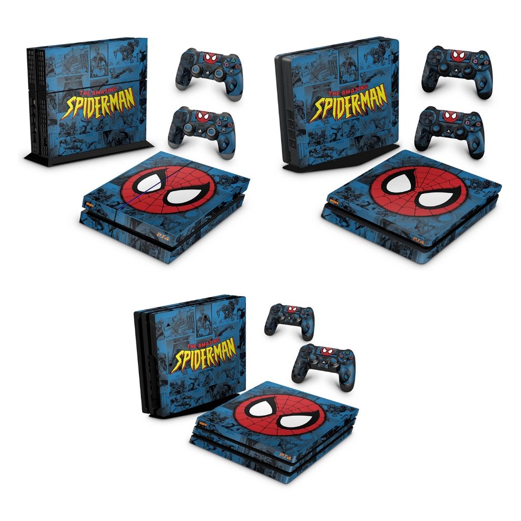 Skin Anti-Rage para PS4 FAT, SLIM ou PRO - 337 - Skin Playstation 4