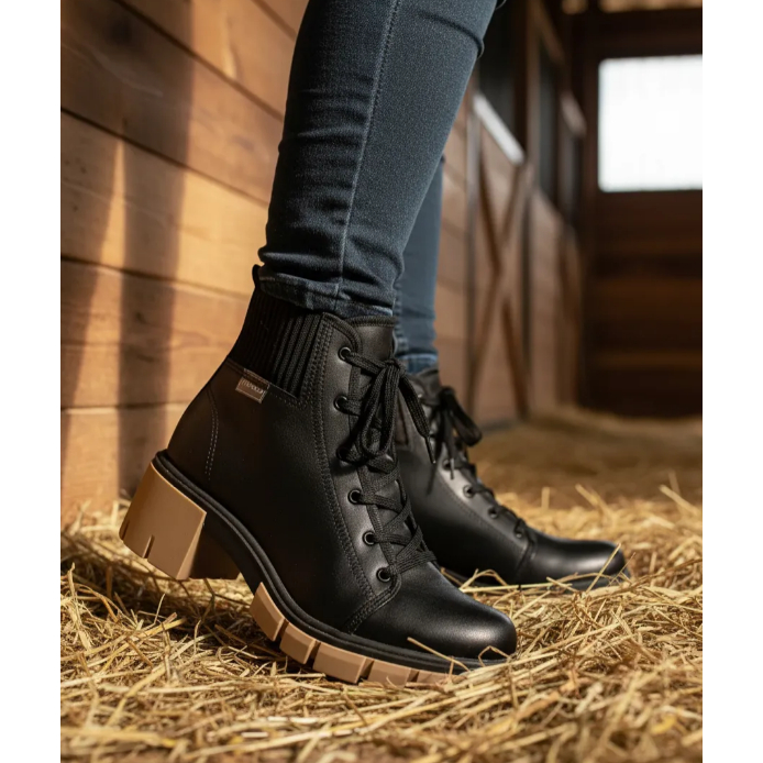 Bota Feminina Coturno Tratorada Moleca 5338.103