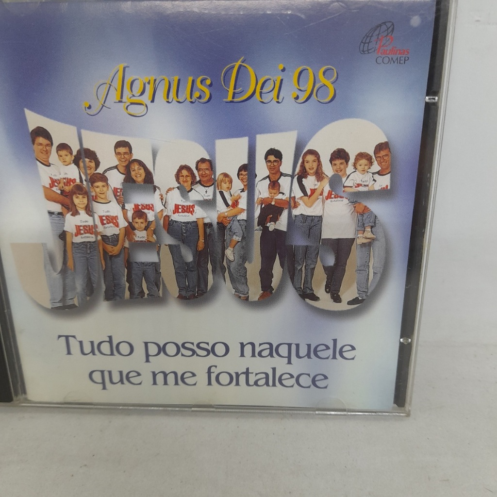 CD - Agnus Dei 98 - Tudo posso naquele que me fortalece - original