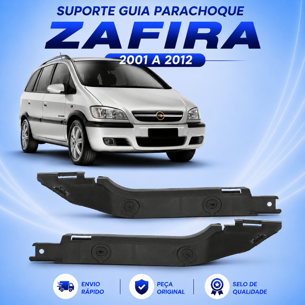 Suporte Guia Parachoque Zafira 2001 A 2012 Dianteiro