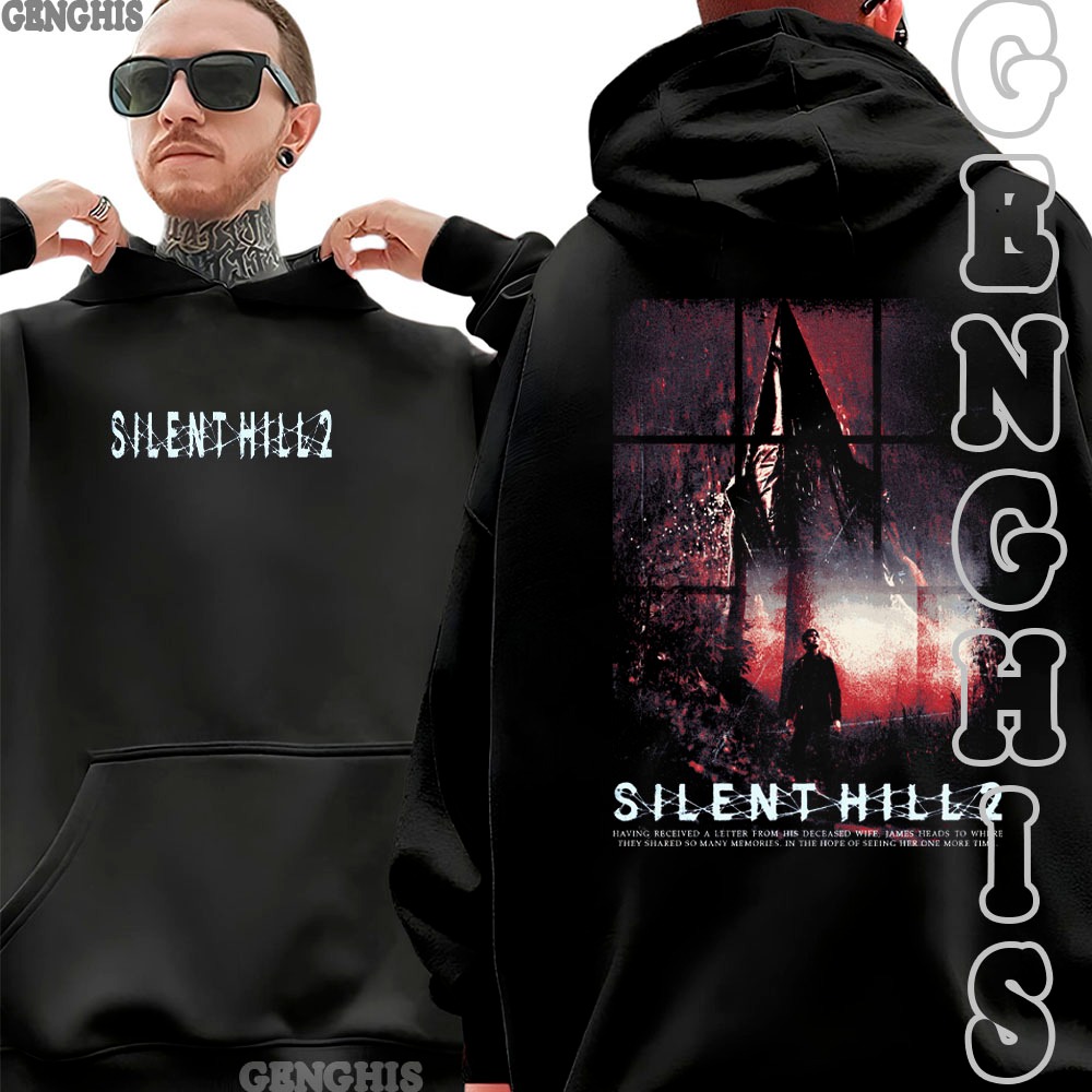 Moletom Blusa De Frio Capuz  Silent Hill F Jogo Terror Game Diversas Estampas Unissex
