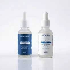 Kit Duplinha Íntima Sérum Clareador e Firmador Íntimo Cicatribem Clareia Firma e Hidrata Região Íntima
