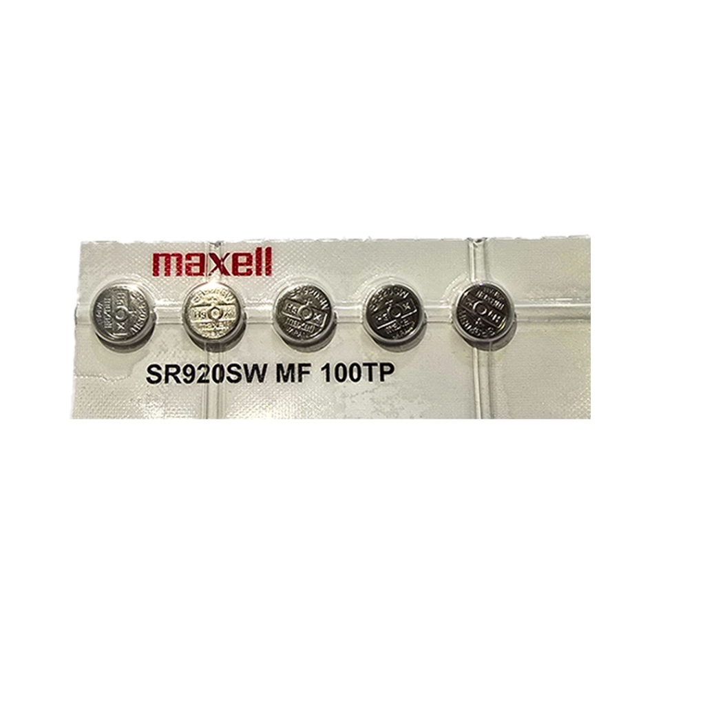 Bateria Maxell 371 SR920SW  kit com 5 unidades Original