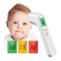 Termômetro Digital Infravermelho De Testa Sem Contato Médico LCD Febre Medição Do Bebê/Adulto TWC-01