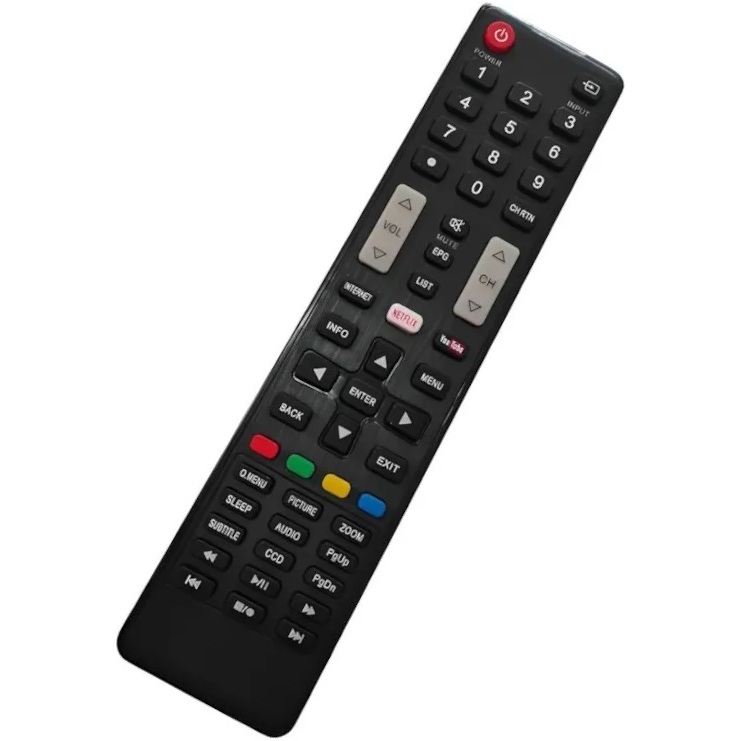 CR PARA TV SEMP TOSHIBA C/ TECLAS YOUTUBE NETFLIX REPÕE CT-8045 CT-8084 40L5400 48L5400 55L5400 49L7400 55L7400 65L8400