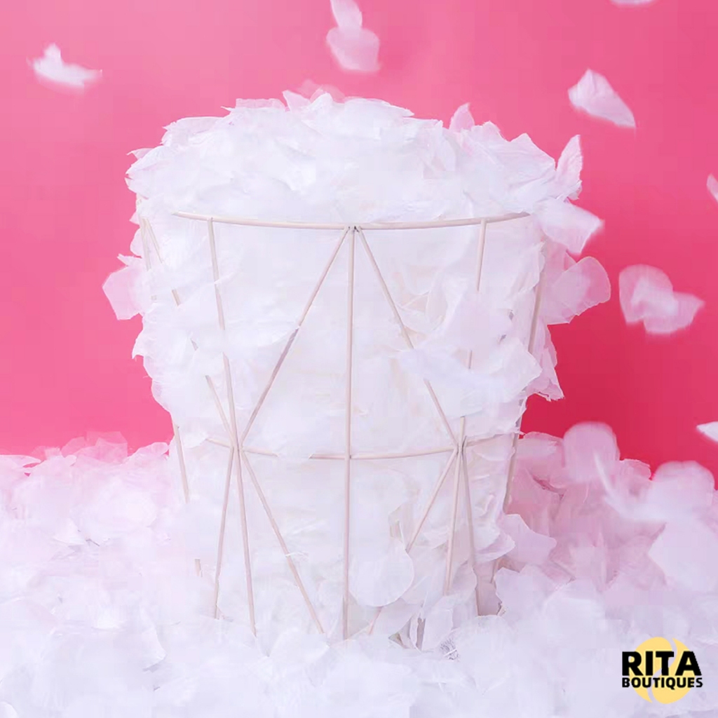 1000-4000 Pétalas De Rosas Artificiais Branco Ou Vermelha Para Decoração Casamento Kit Romantico