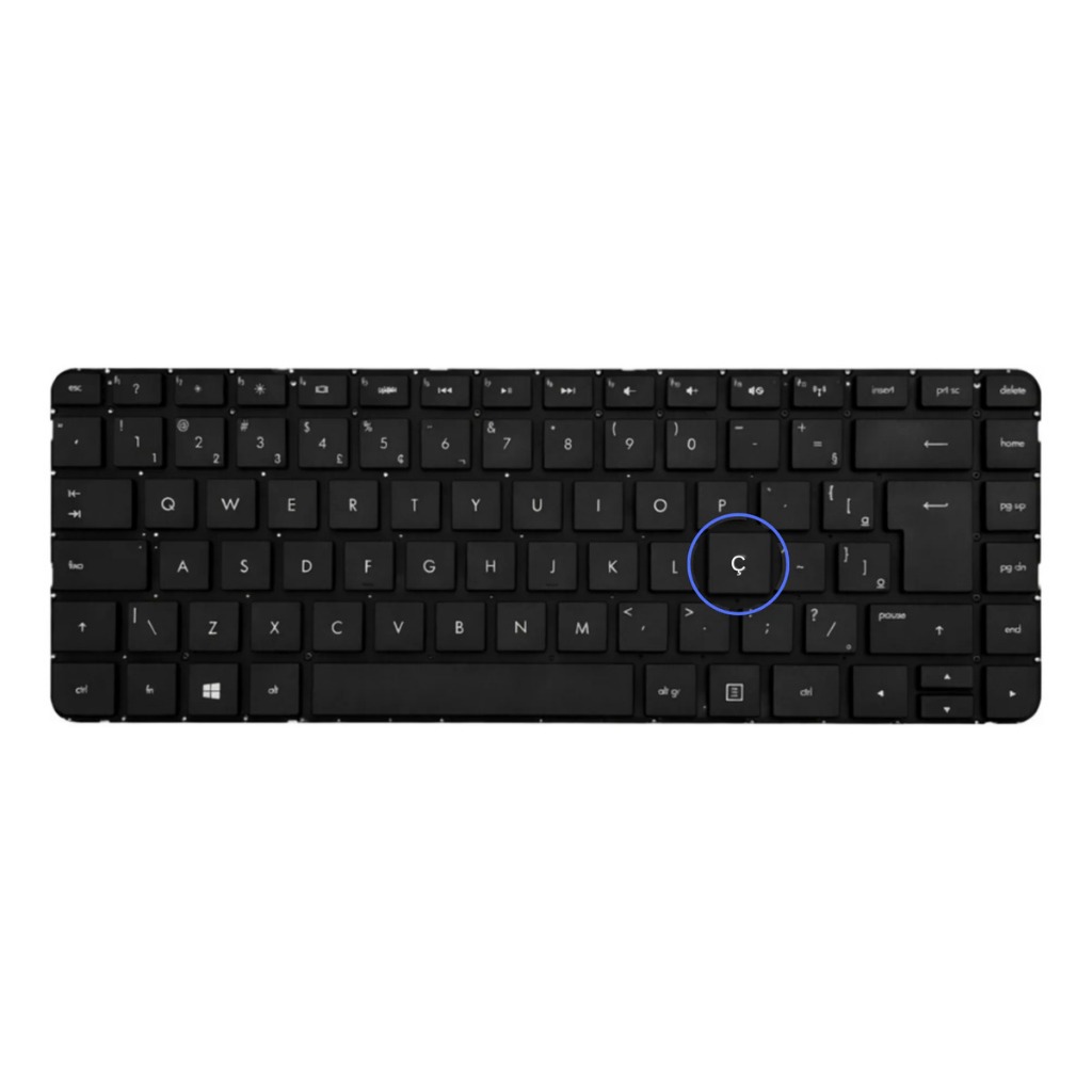 Teclado Ultrabook Hp 14-b065br 14-b080br 14-b085br 14-b090br