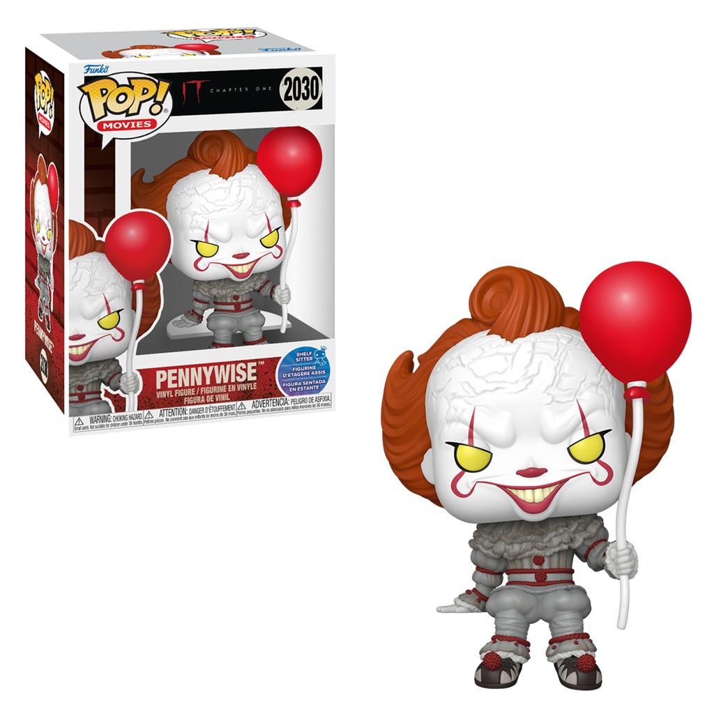 FUNKO POP MOVIES IT: CHAPTER ONE SHELF SITTER - PENNYWISE 2030 NOV ORIGINAL