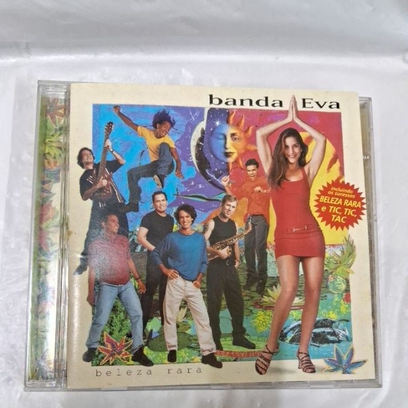 CD- BANDA EVA = BELEZA RARA ,E TIC ,TIC ,TAC ( USADO) LEIA A DESCRIÇÃO