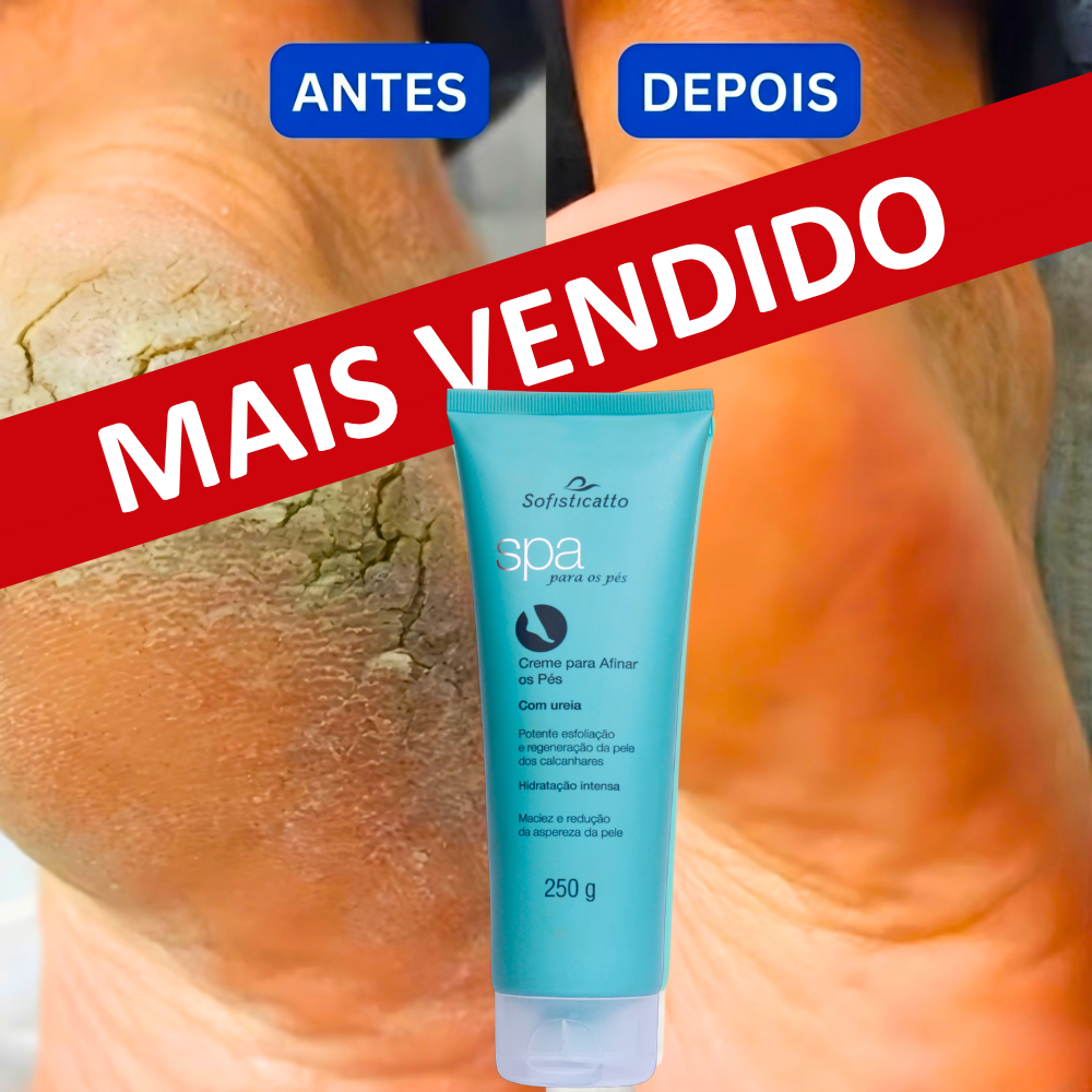 Creme Spa para Pés com Ureia