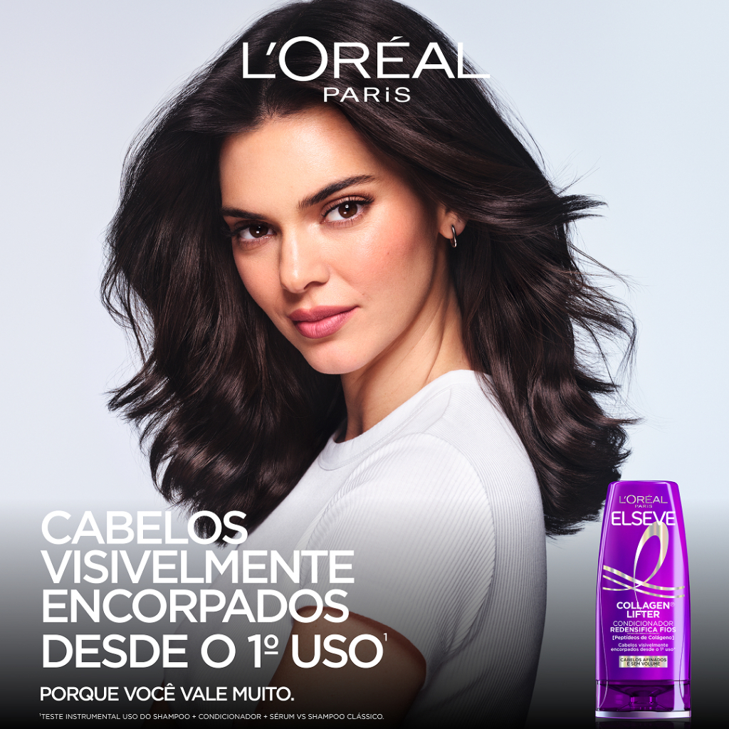 Condicionador com Colágeno, Aumenta a Densidade e o Volume, L'Oréal Paris Elseve Collagen Lifter 400ml · foto 2