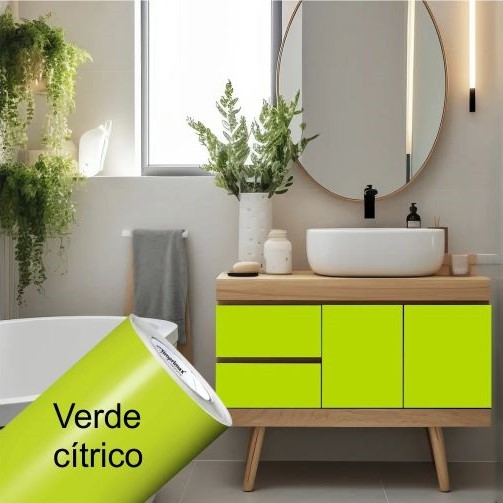 Vinil Adesivo gold max verde citrico silhouete Lavável Tip Papel Contact Para Envelopamento Imprimax