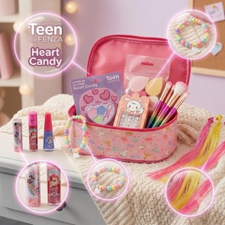 Kit De Maquiagem Infantil 15 itens + Maleta, Kit Infantil de Maquiagem Completo