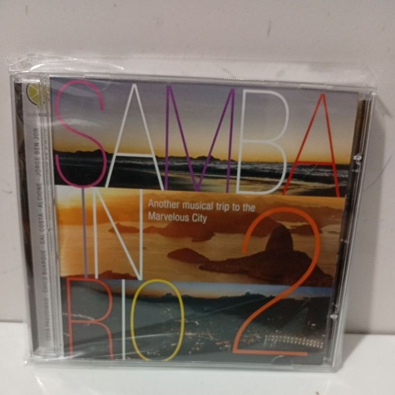 Cd Samba In Rio 2 Gal Costa, Emílio Santiago, Jorge Ben Jor...Novo de Fabrica Original