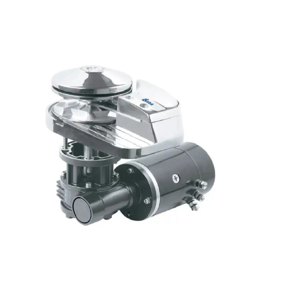 Descrição O guincho elétrico Bada, com motor de configuração horizontal, é fabricado em aço inoxidável, conferindo resis