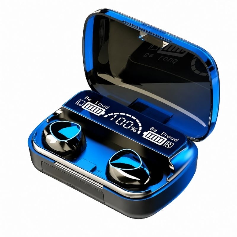 Fone Bluetooth 5.1 TWS Sem Fio Display Digital LED Grave Potente + Case Carregador Android iPhone