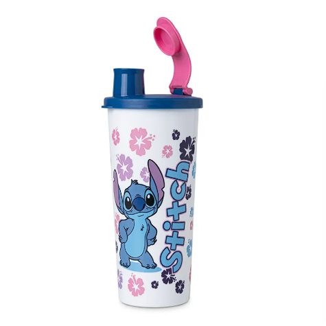 Tupperware Copo com Bico Stitch e Angel 470ml