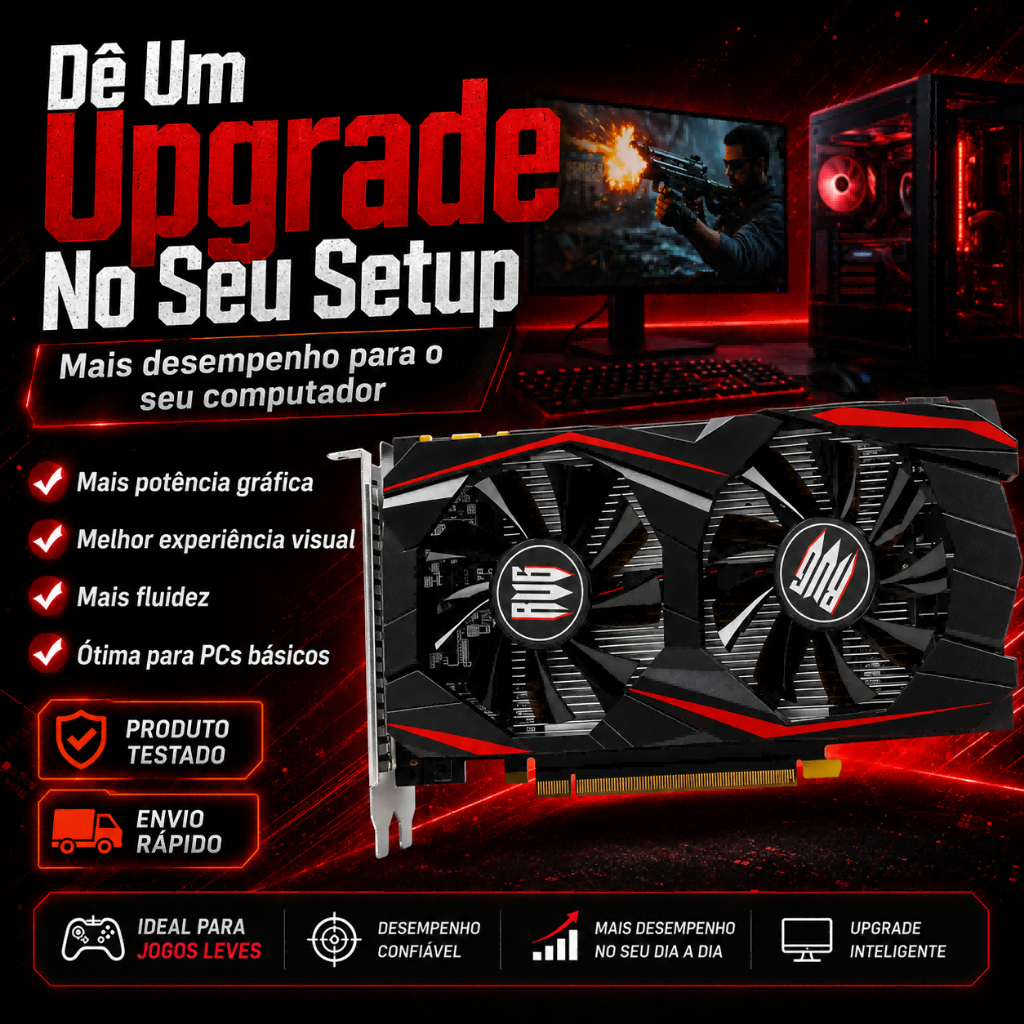 PLACA DE VIDEO GTX550TI 4GB DDR5 Directx@ 11 OpenGL 4.5 Revenge