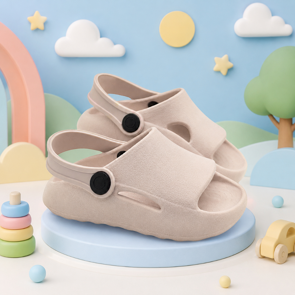 Chinelo Nuvem Sandália Infantil Menino Menina Confortável Leve Macio Antiderrapante