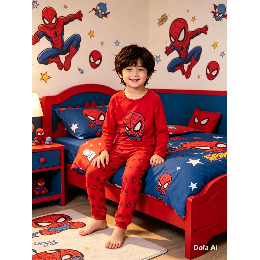 Pijama Infantil Manga Longa Personagem Inverno Quentinho Confortável — imagem 2 de 2