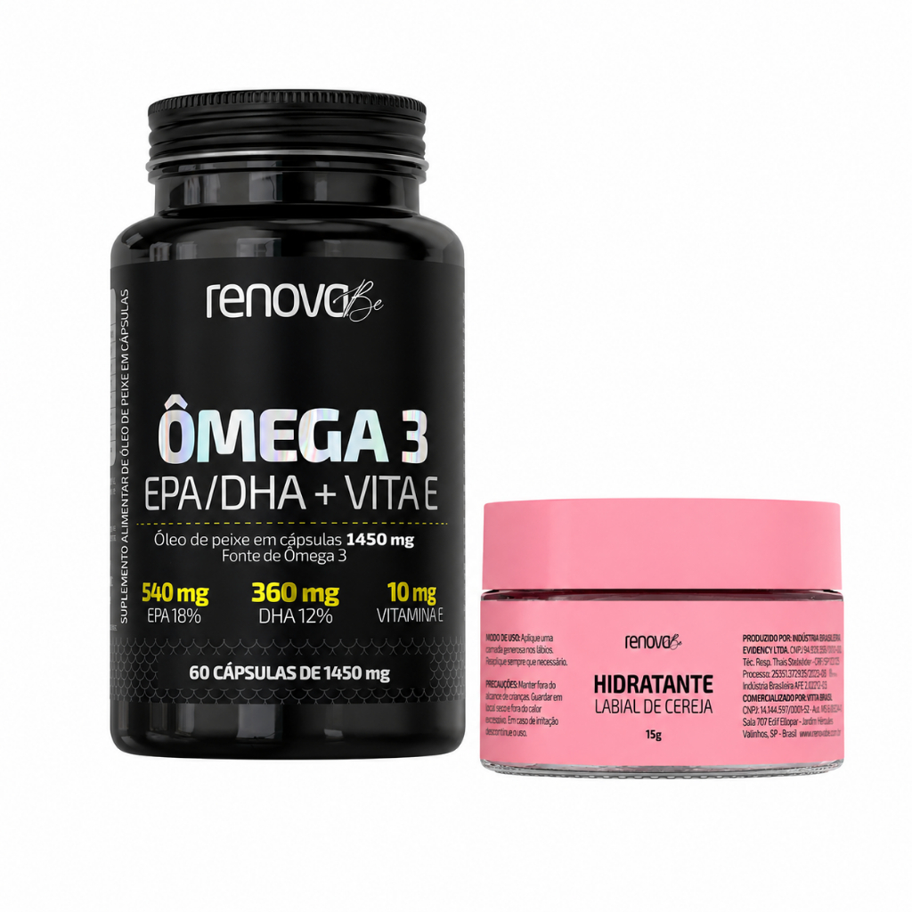 1 Suplemento Alimentar Ômega 3 EPA/DHA - Renova Be