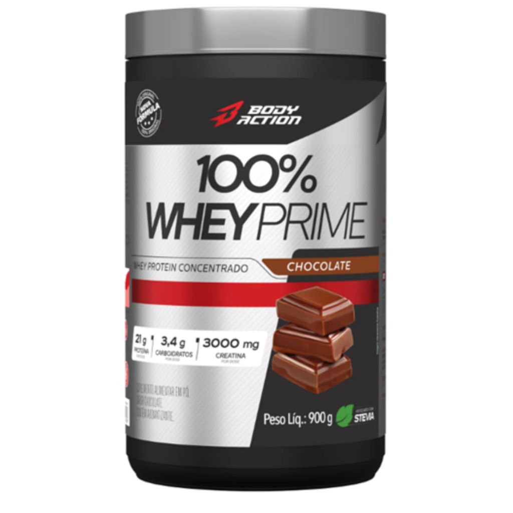 Whey Protein 100% Whey Prime  21g Proteína 900g - Bodyaction