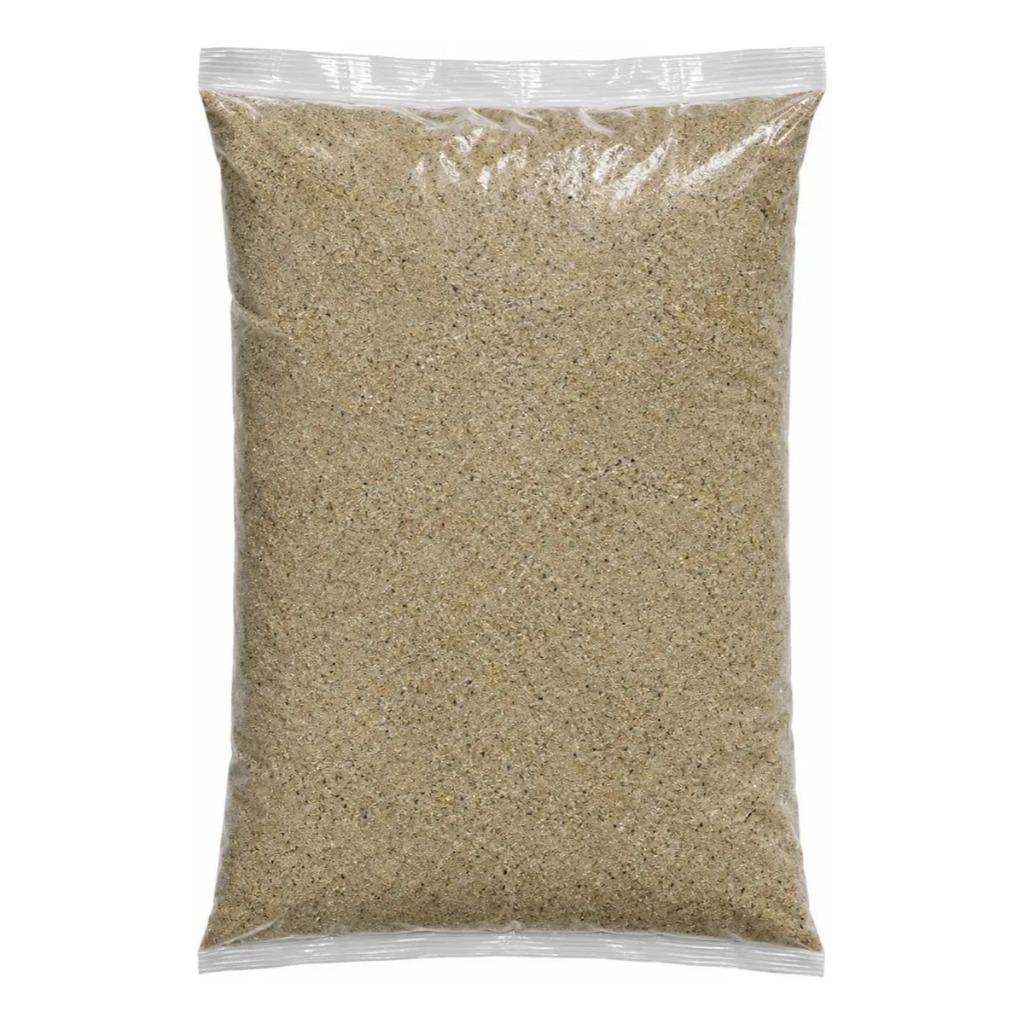 Areia Fina De Rio Para Construção e Jardinagem 2kg 4kg 10kg