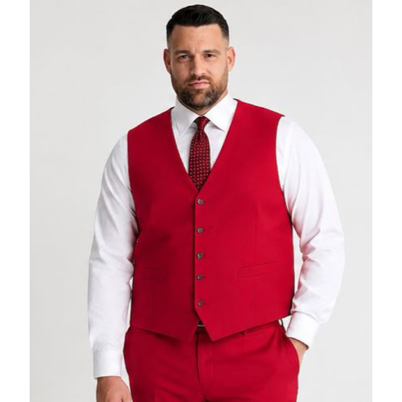 Colete Social Masculino G1 ao G7 Plus Size Com regulagem premium — imagem 2 de 2