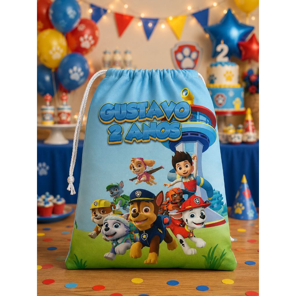 Sacolinha Surpresa Personalizado| Qualquer Tema | Lembrancinha Festa Infantil
