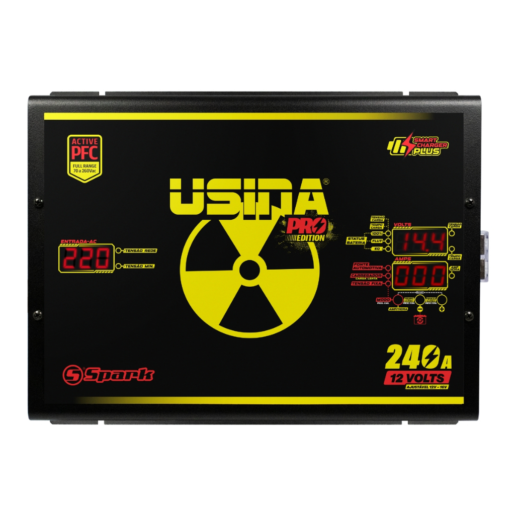 Usina Pro Fonte Automotiva 12V 240A Sistema PFC – Alta Performance