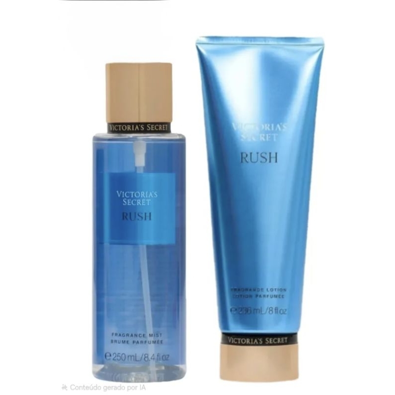 Kit Victoria’S Secret Rush - Creme + Body Splash