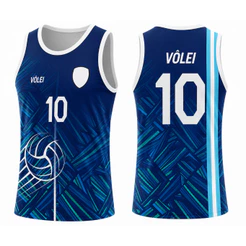 Regata vôlei personalizada vôlei de praia e quadra voleibol