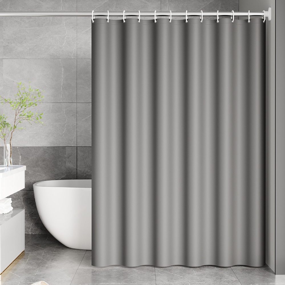 cortina de chuveiro à prova d'água Cortina De Pvc Impermeável Anti-mofo Para Box Banheiro 1,40 x 2,00M